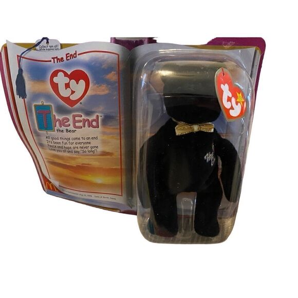 1999 The End Bear 1994 Chilly Polar Bear Mc Donald’s The Bear Ty Teenie Beanie B - Picture 6 of 8